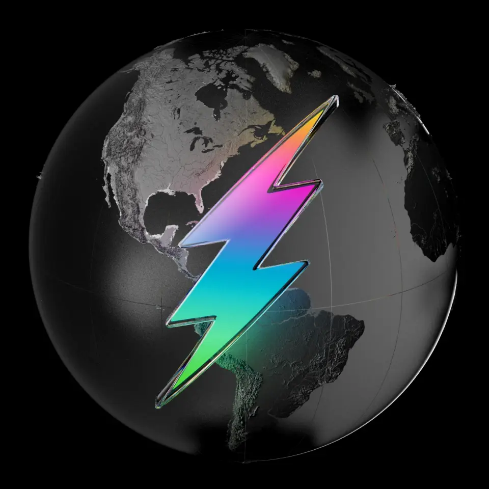 globe with bolt